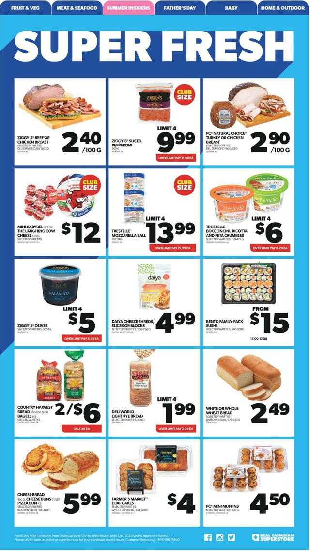 Real Canadian Superstore Flyer from 06/15/2023