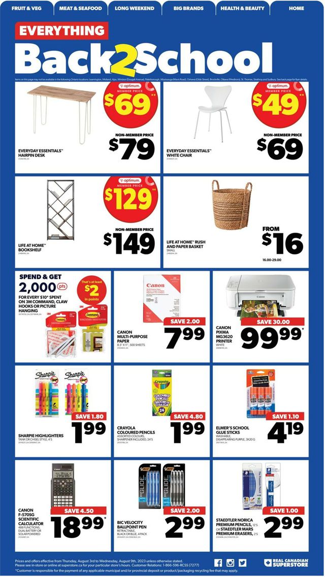 Real Canadian Superstore Flyer from 08/03/2023
