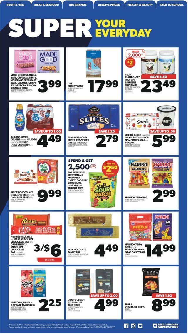 Real Canadian Superstore Flyer from 08/10/2023