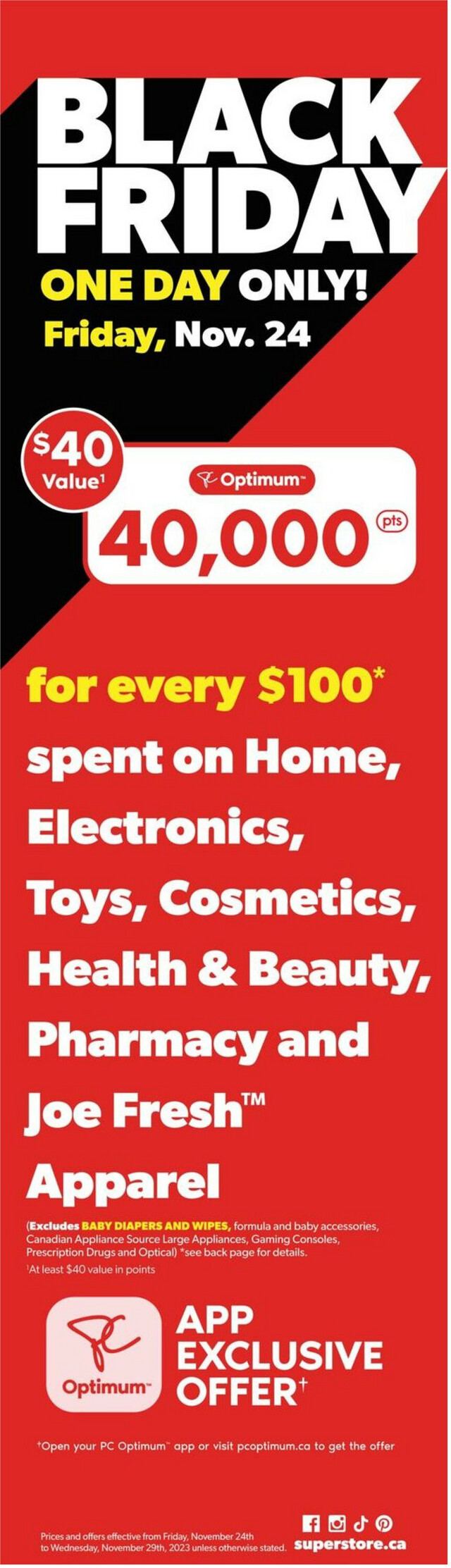 Real Canadian Superstore Flyer from 11/24/2023