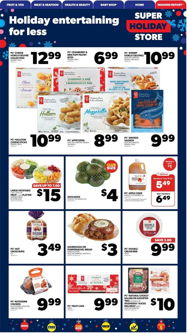 Real Canadian Superstore Flyer from 12/07/2023