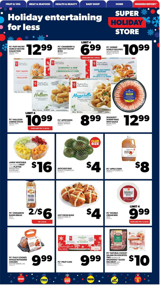 Real Canadian Superstore Flyer from 12/07/2023