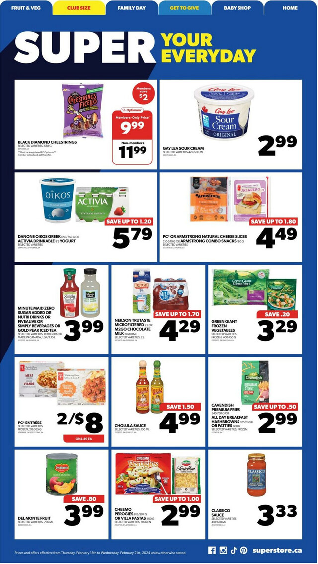 Real Canadian Superstore Flyer from 02/15/2024