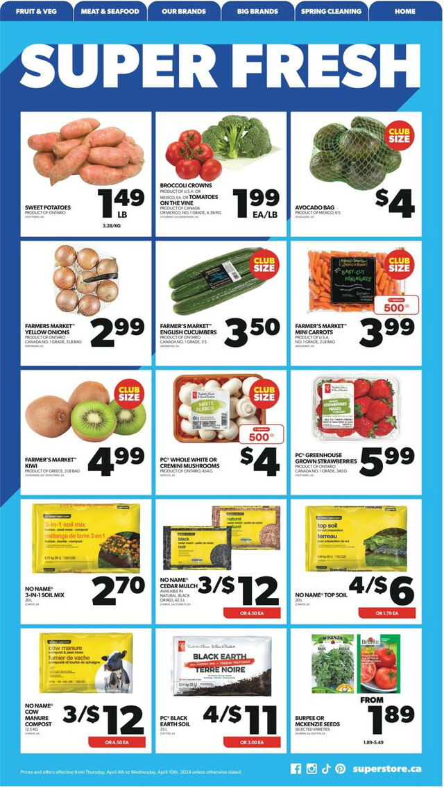 Real Canadian Superstore Flyer from 04/04/2024