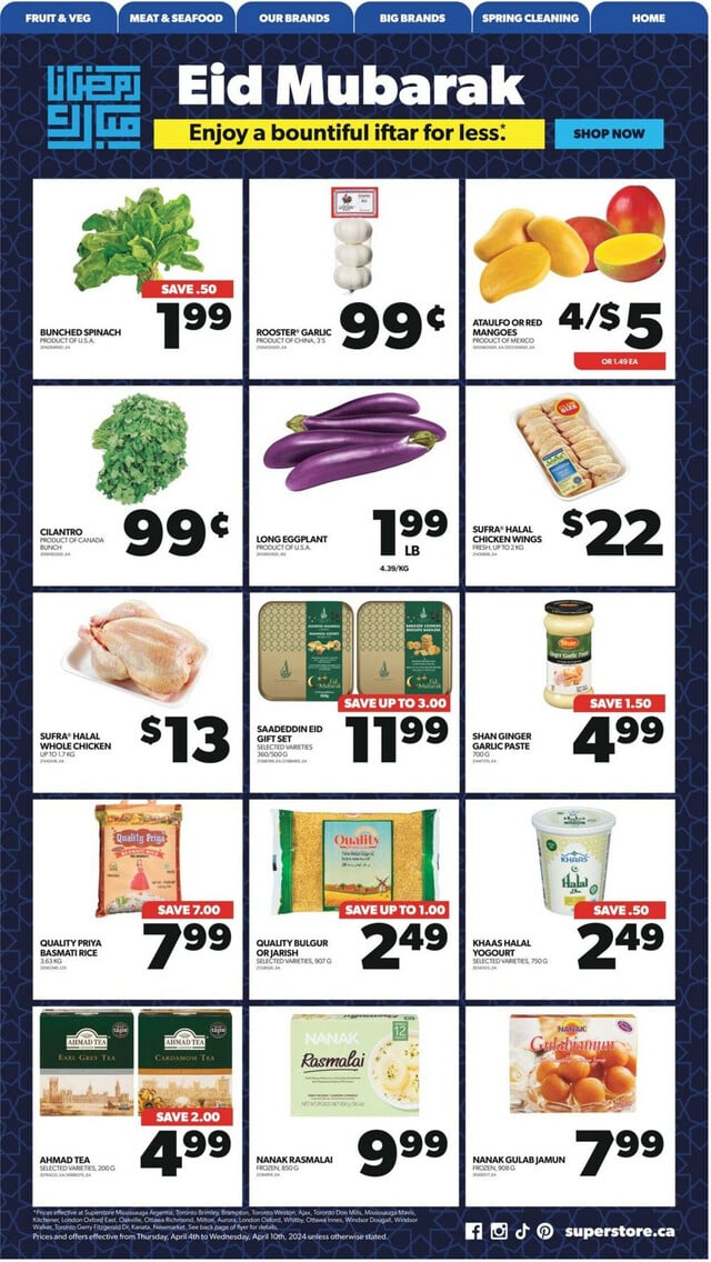 Real Canadian Superstore Flyer from 04/04/2024