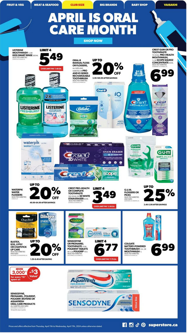 Real Canadian Superstore Flyer from 04/11/2024