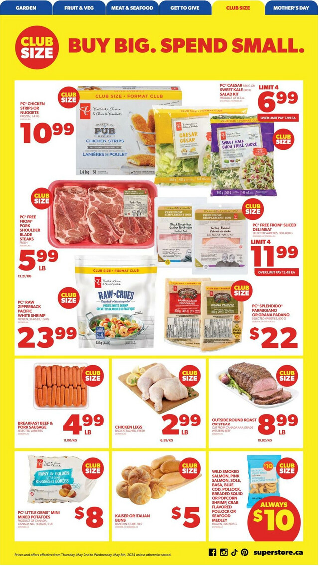 Real Canadian Superstore Flyer from 05/02/2024