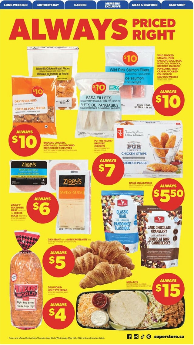 Real Canadian Superstore Flyer from 05/09/2024