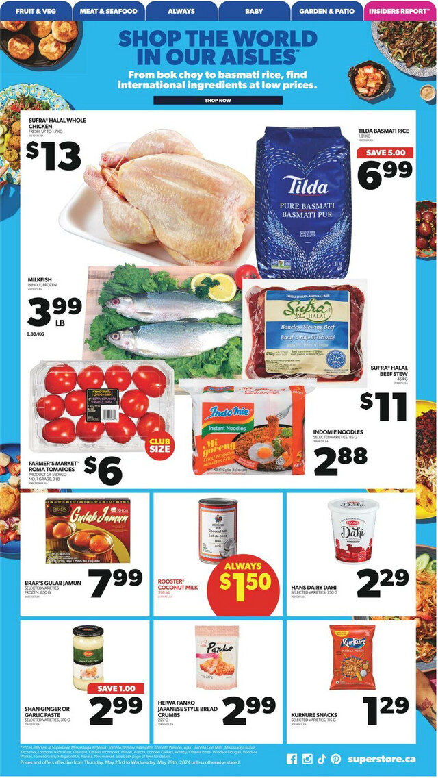 Real Canadian Superstore Flyer from 05/23/2024