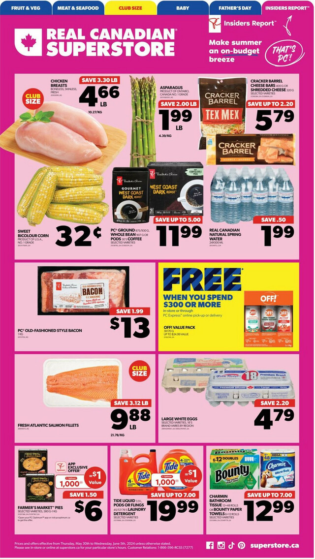 Real Canadian Superstore Flyer from 05/30/2024