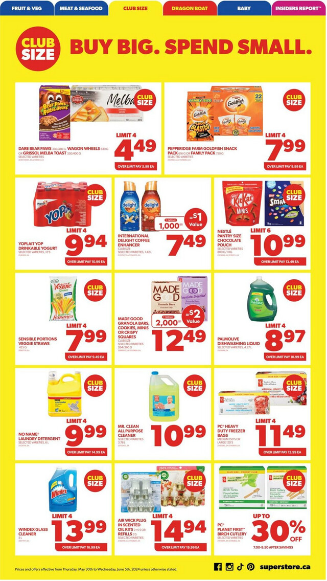 Real Canadian Superstore Flyer from 05/30/2024