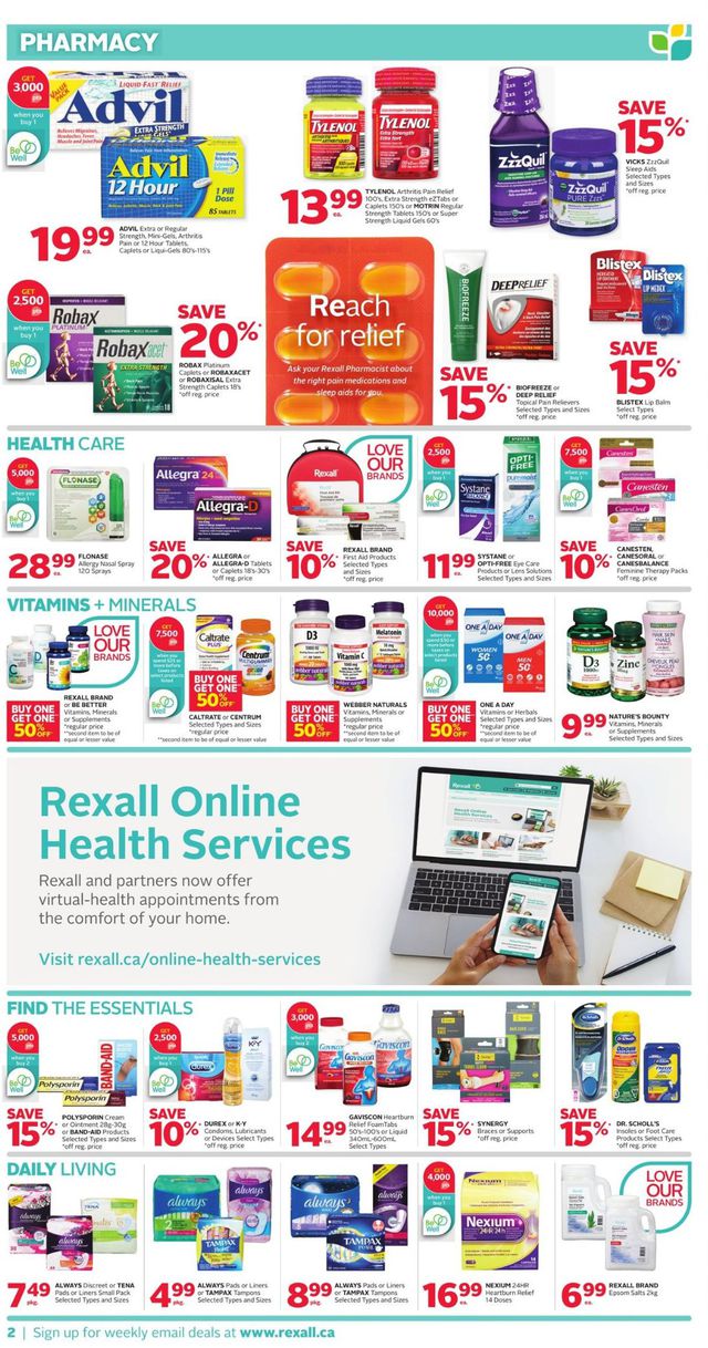 Rexall Flyer from 03/19/2021