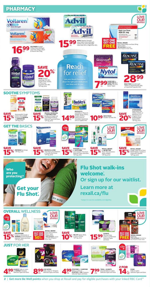 Rexall Flyer from 11/26/2021