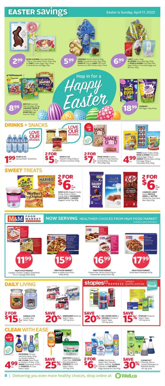 Rexall Flyer from 03/25/2022
