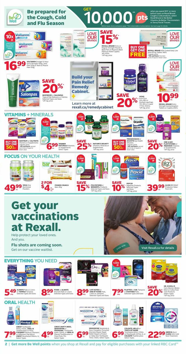 Rexall Flyer from 10/07/2022