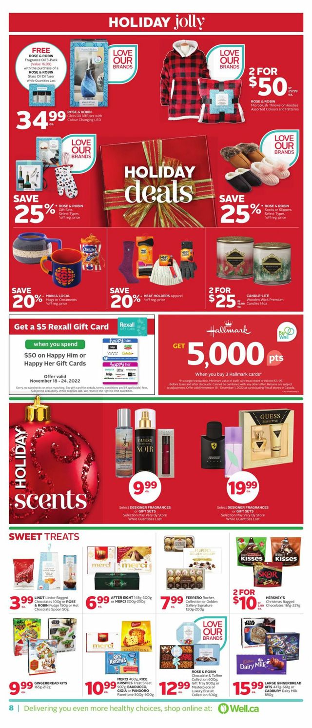 Rexall Flyer from 11/18/2022