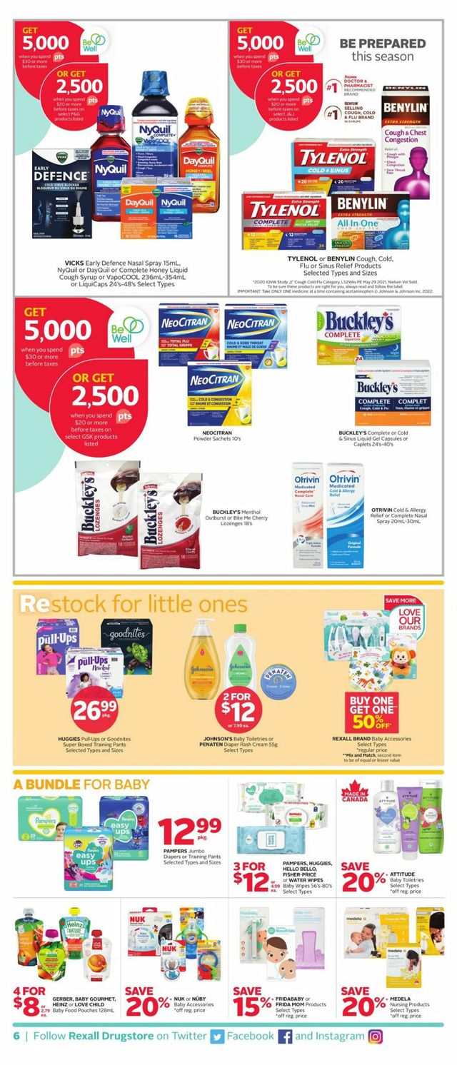 Rexall Flyer from 12/30/2022