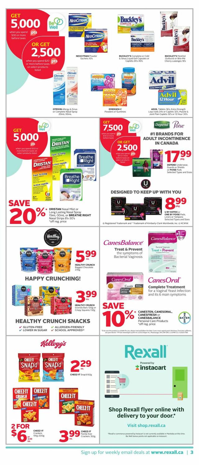 Rexall Flyer from 01/20/2023