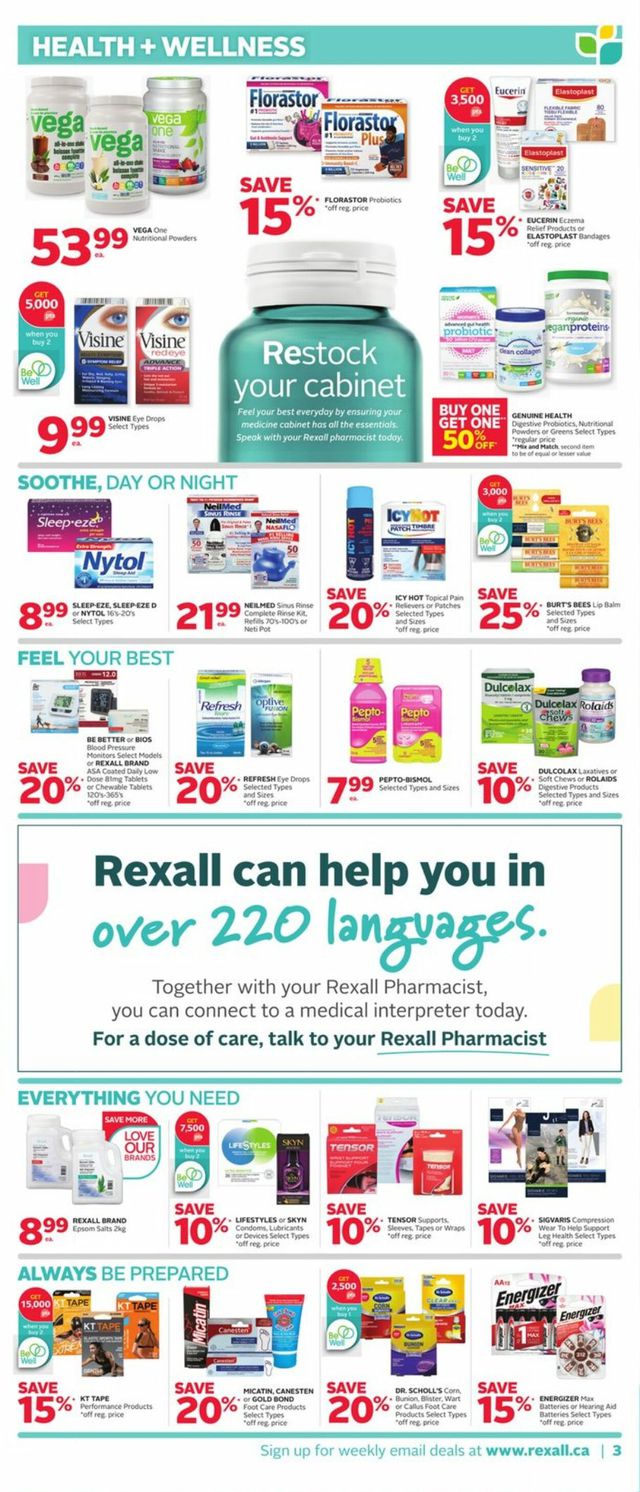 Rexall Flyer from 03/10/2023