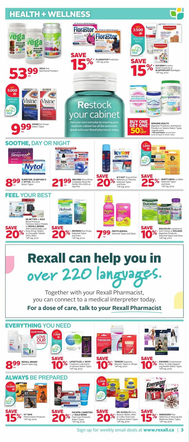 Rexall Flyer from 03/10/2023