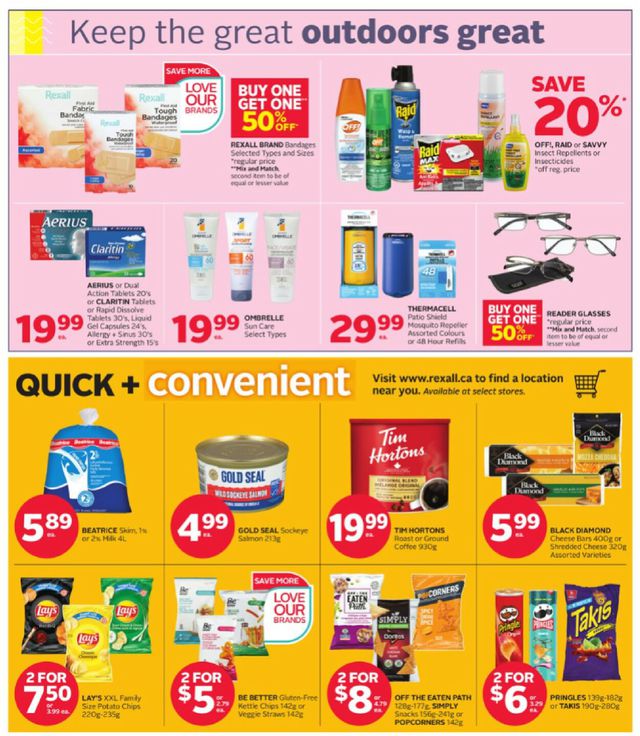 Rexall Flyer from 07/28/2023
