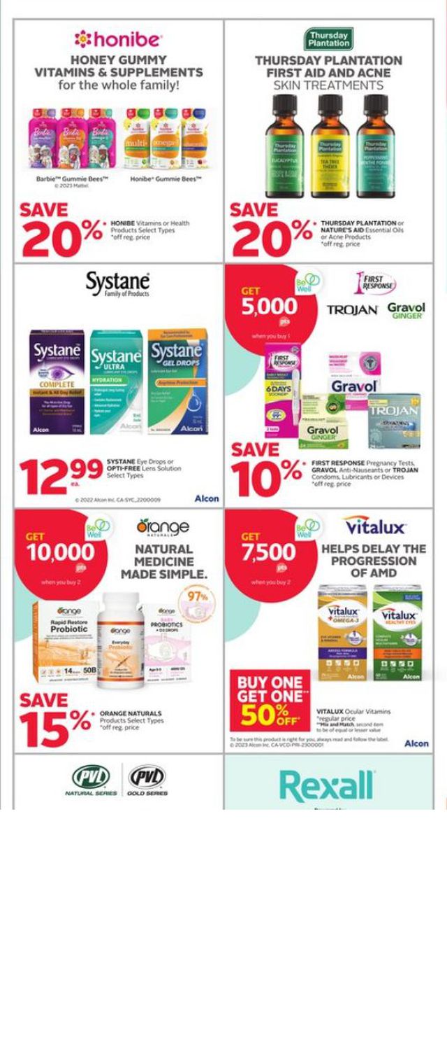 Rexall Flyer from 06/30/2023