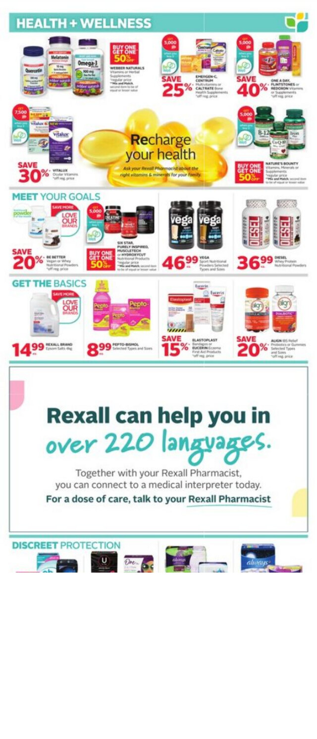 Rexall Flyer from 12/22/2023