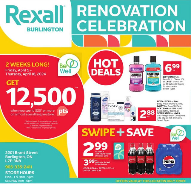 Rexall Flyer from 04/12/2024