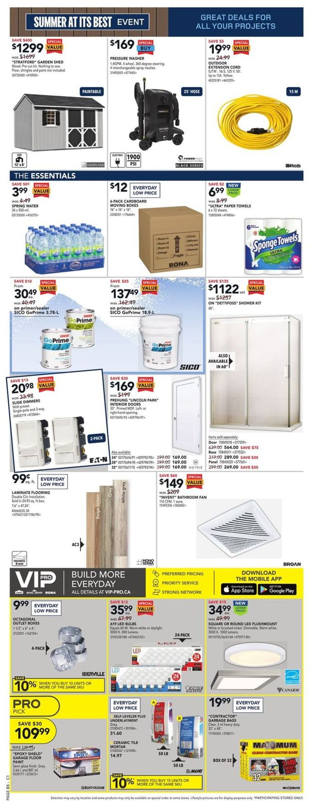 RONA Flyer from 06/24/2021