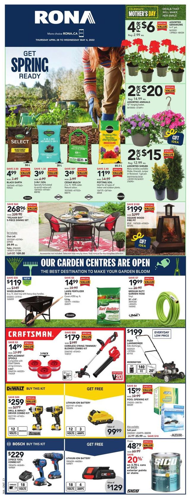 RONA Flyer from 04/28/2022