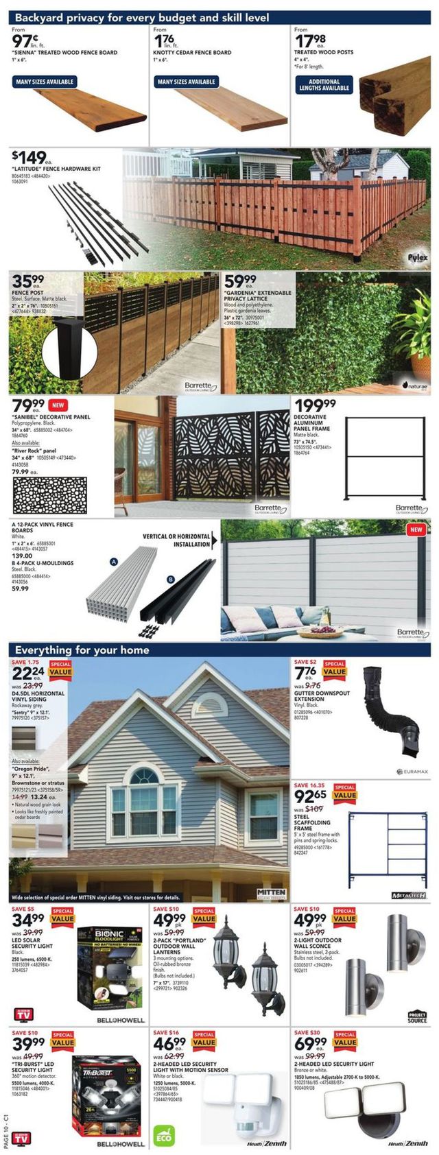 RONA Flyer from 08/18/2022