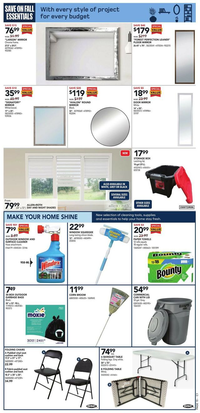 RONA Flyer from 09/29/2022