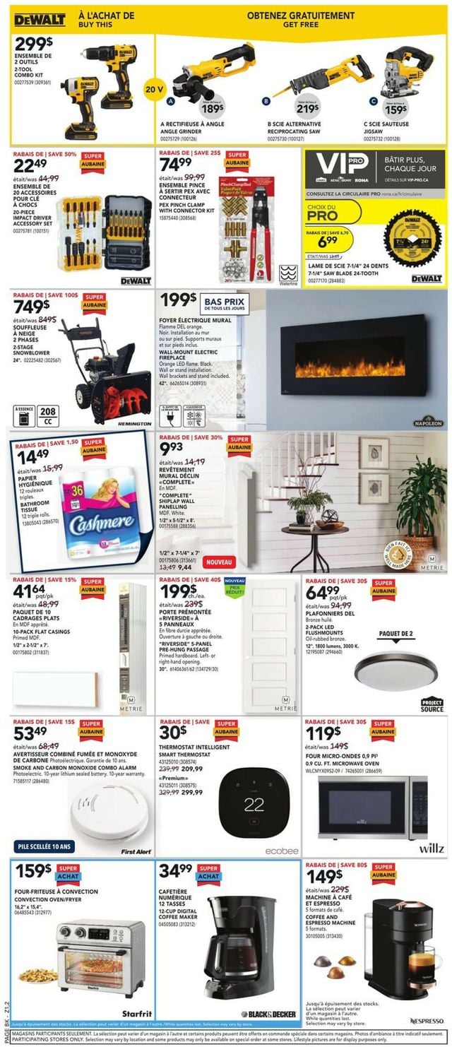 RONA Flyer from 12/15/2022