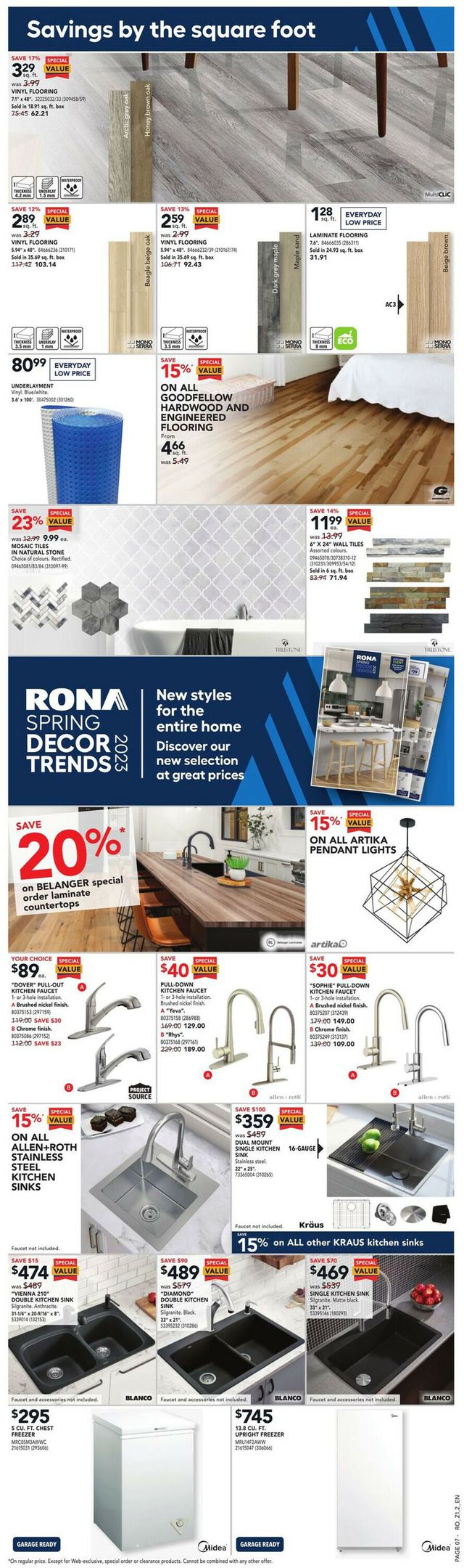 RONA Flyer from 04/06/2023