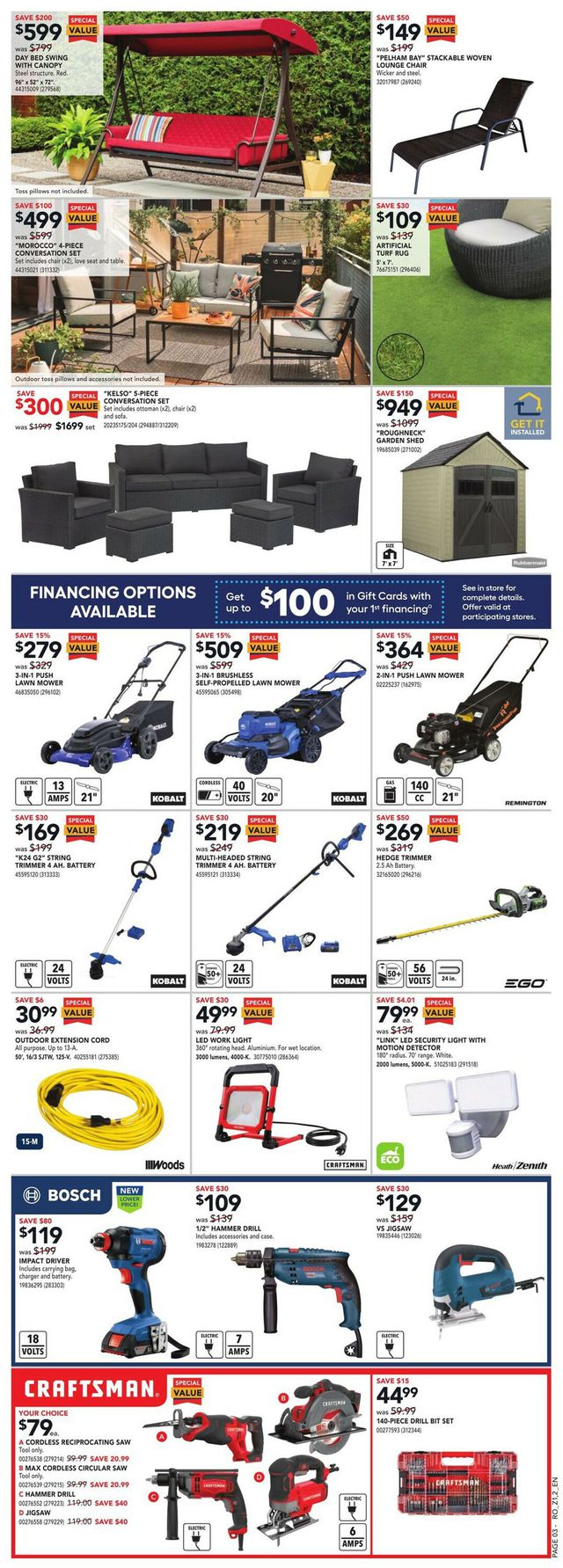 RONA Flyer from 06/29/2023