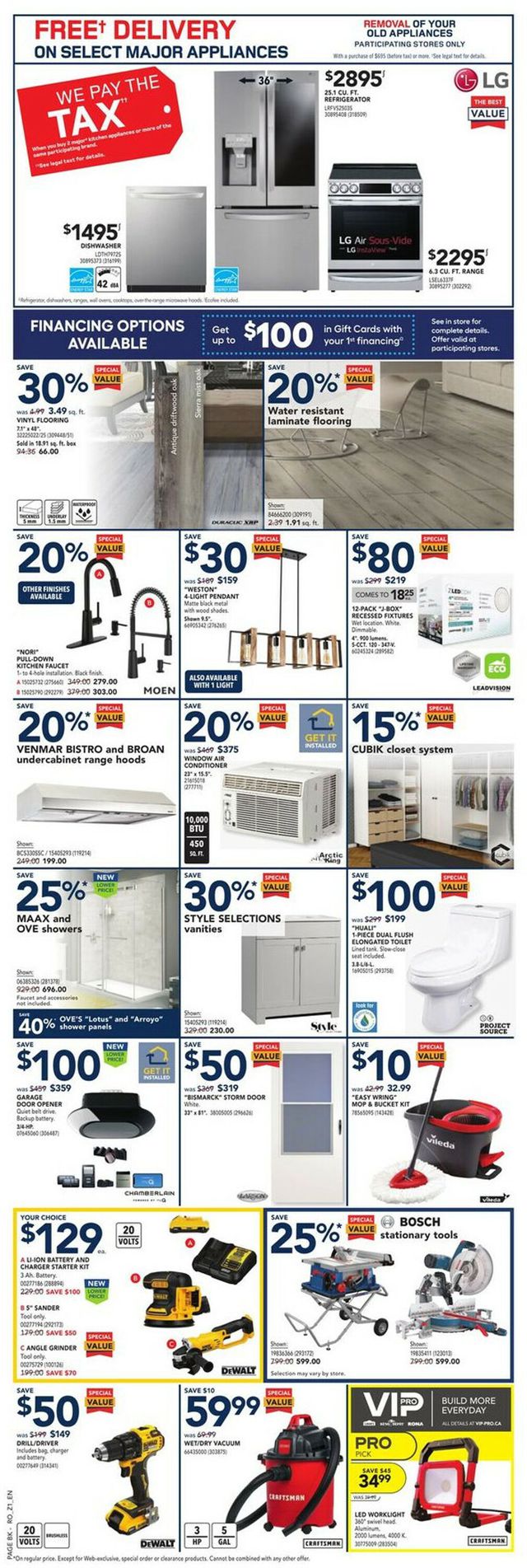 RONA Flyer from 07/20/2023