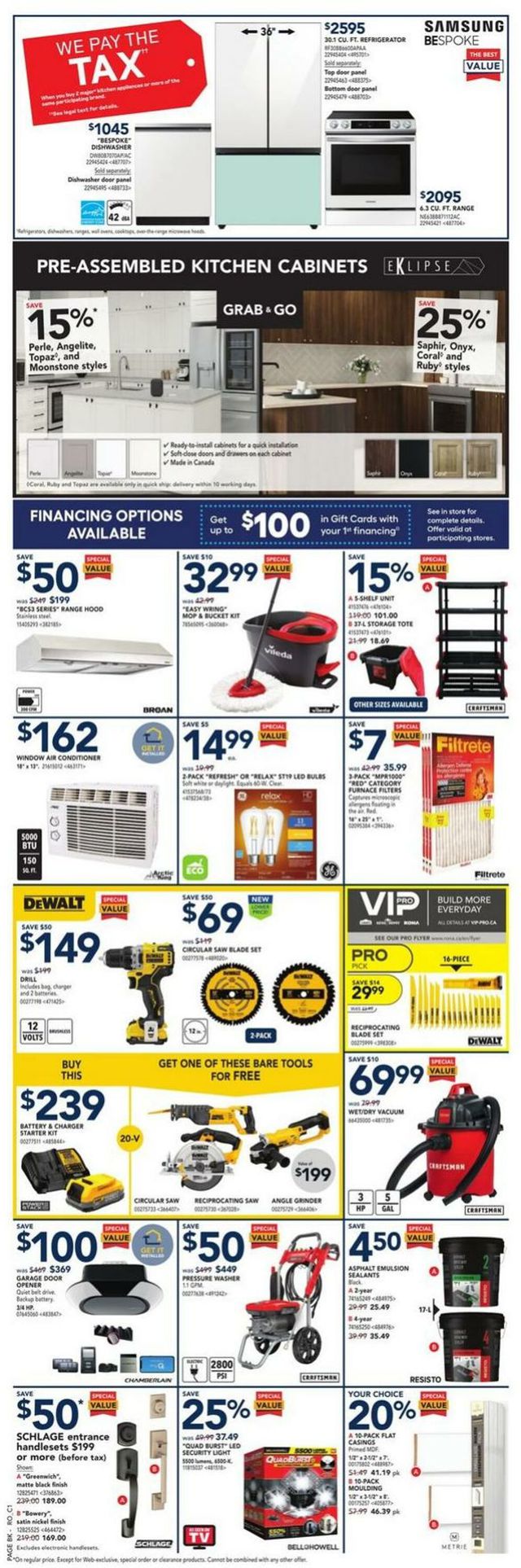 RONA Flyer from 08/17/2023