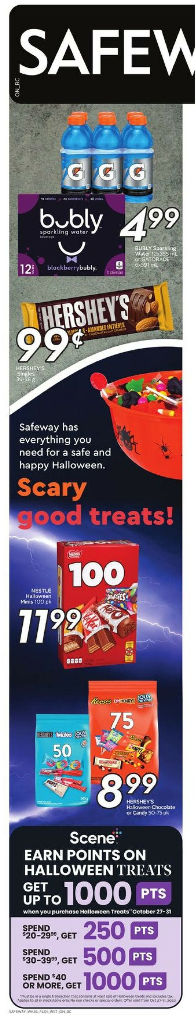 Safeway Flyer from 10/27/2022