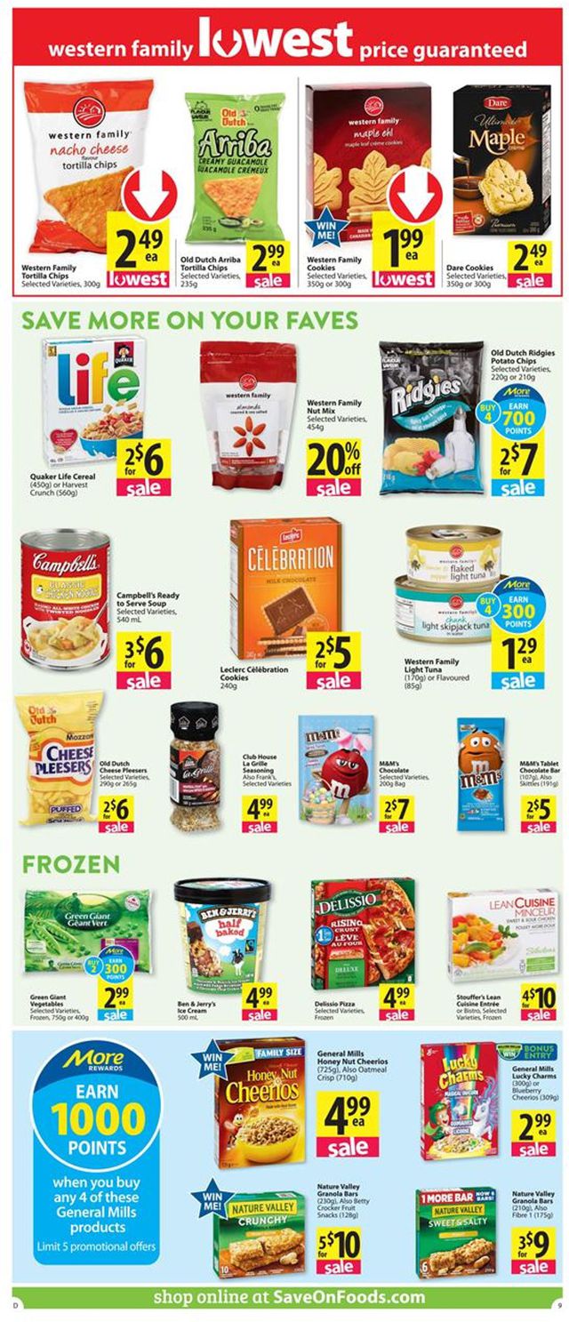 Save-On-Foods Flyer from 03/05/2020