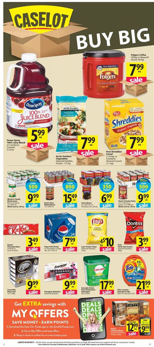 Save-On-Foods Flyer from 09/03/2020