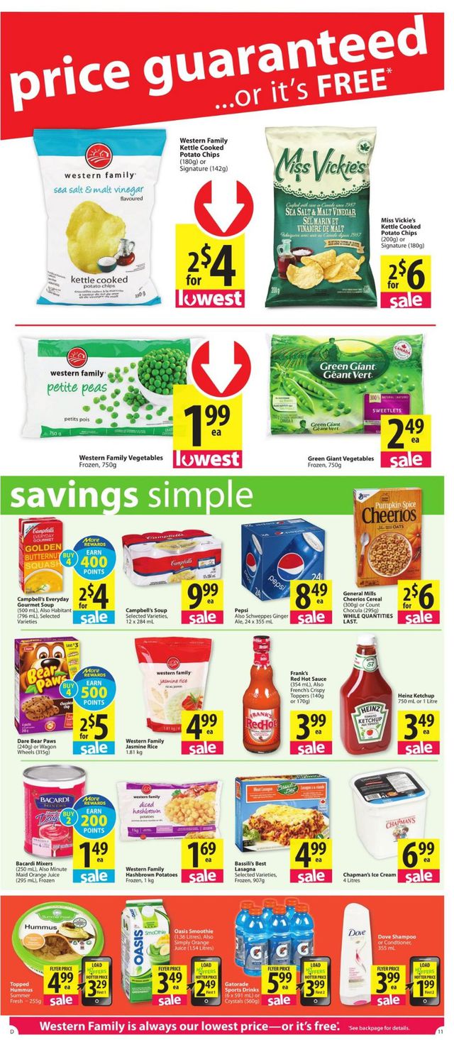 Save-On-Foods Flyer from 10/22/2020