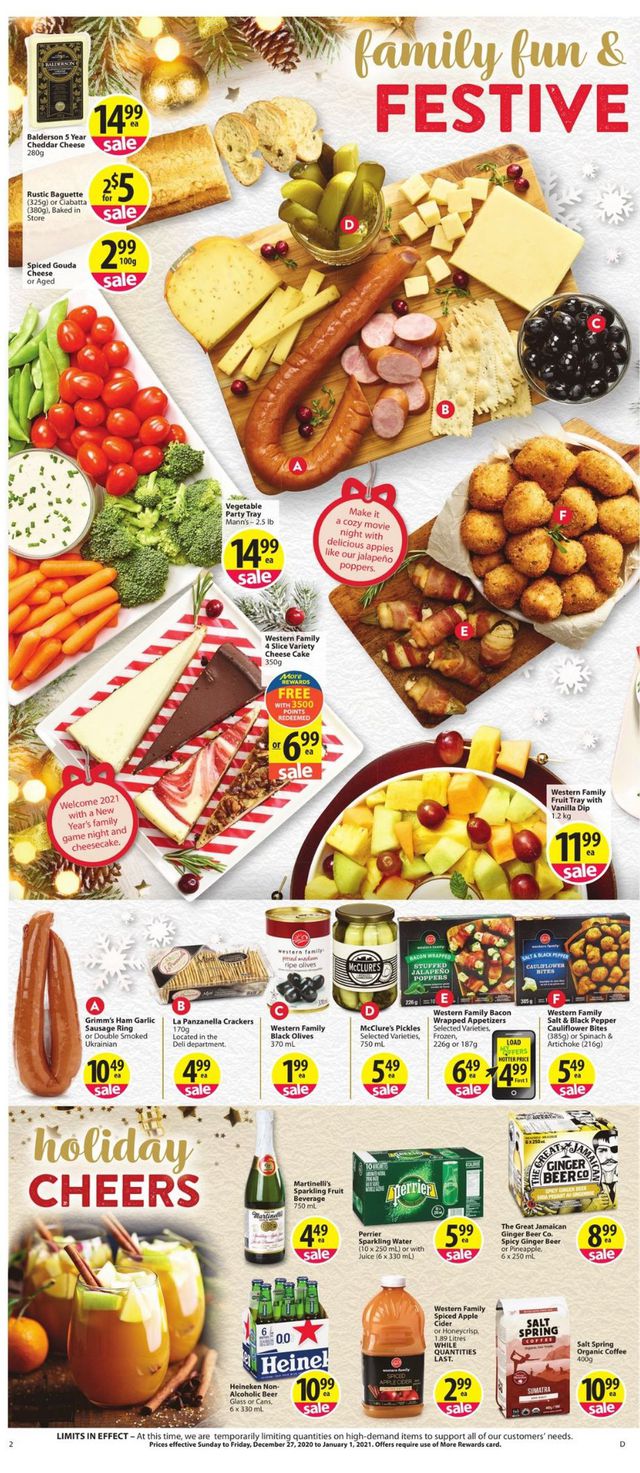 Save-On-Foods Flyer from 12/27/2020