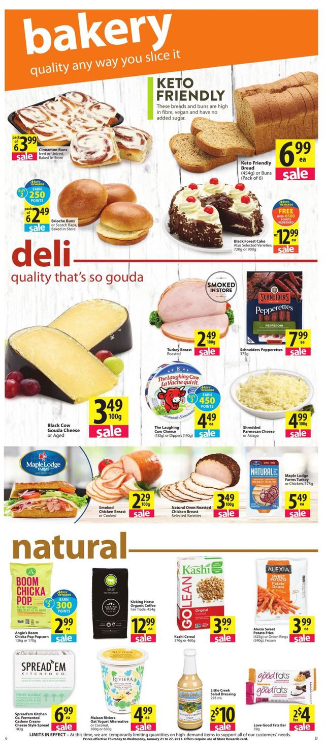 Save-On-Foods Flyer from 01/21/2021