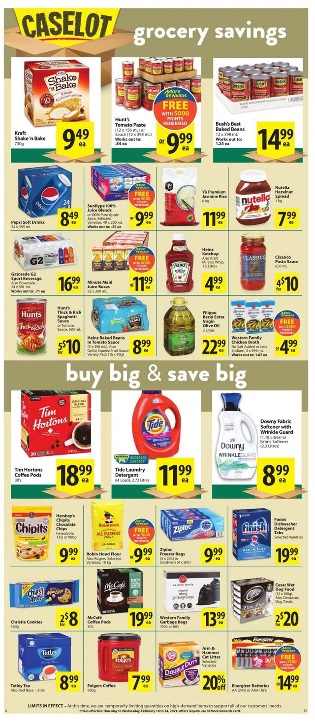 Save-On-Foods Flyer from 02/18/2021