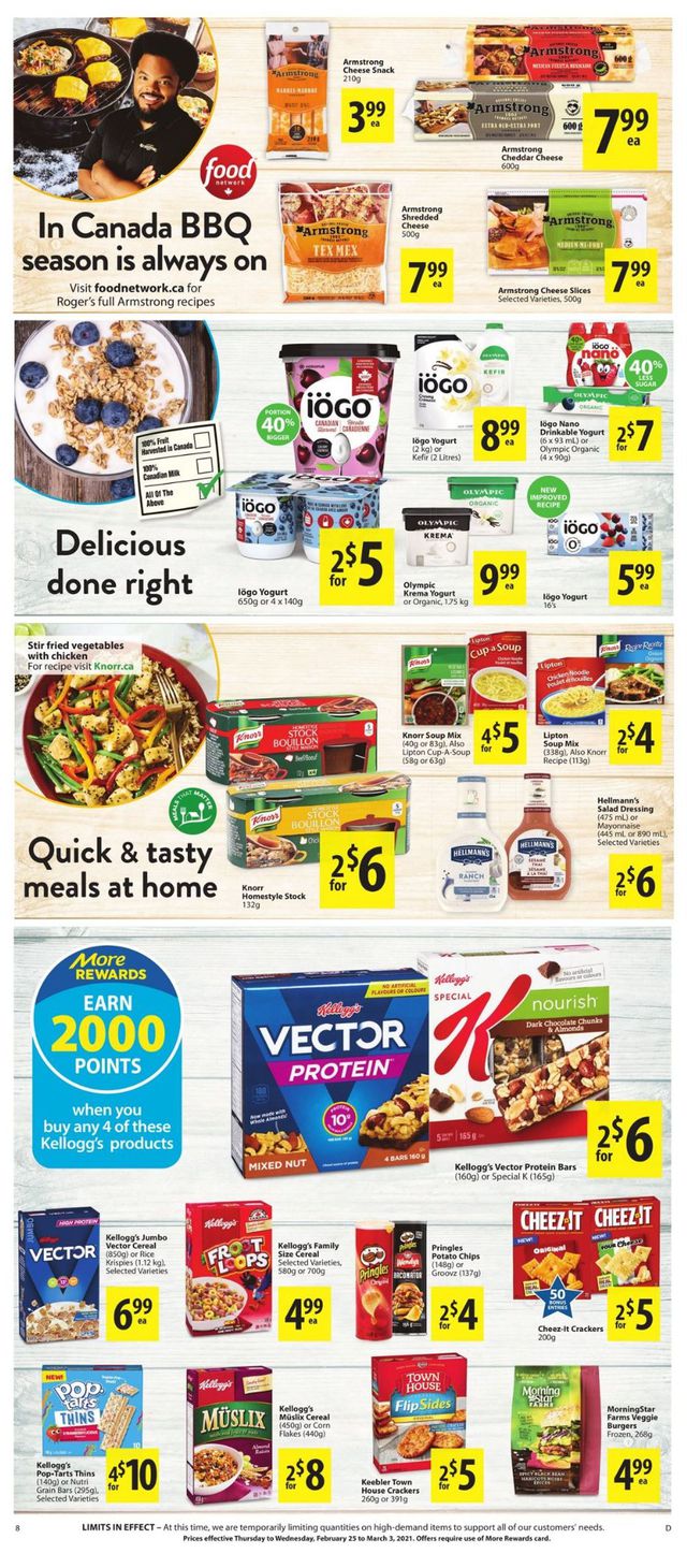 Save-On-Foods Flyer from 02/25/2021