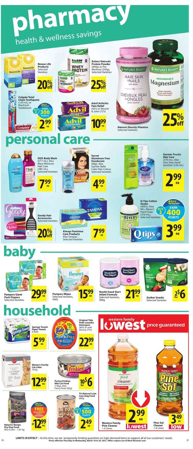 Save-On-Foods Flyer from 03/18/2021