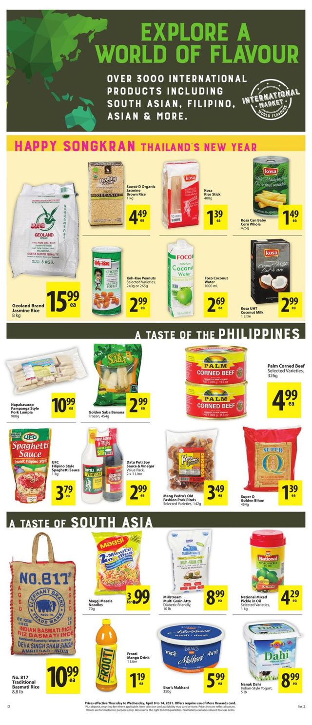 Save-On-Foods Flyer from 04/08/2021