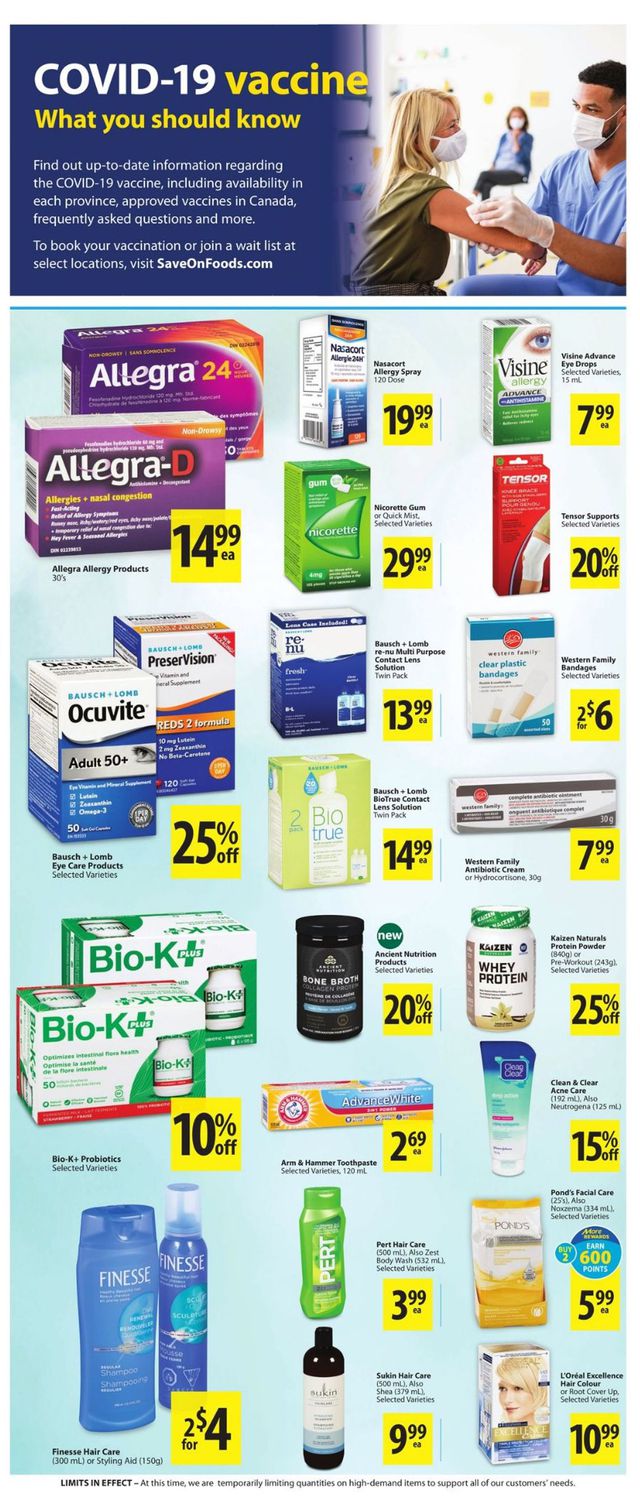 Save-On-Foods Flyer from 04/22/2021