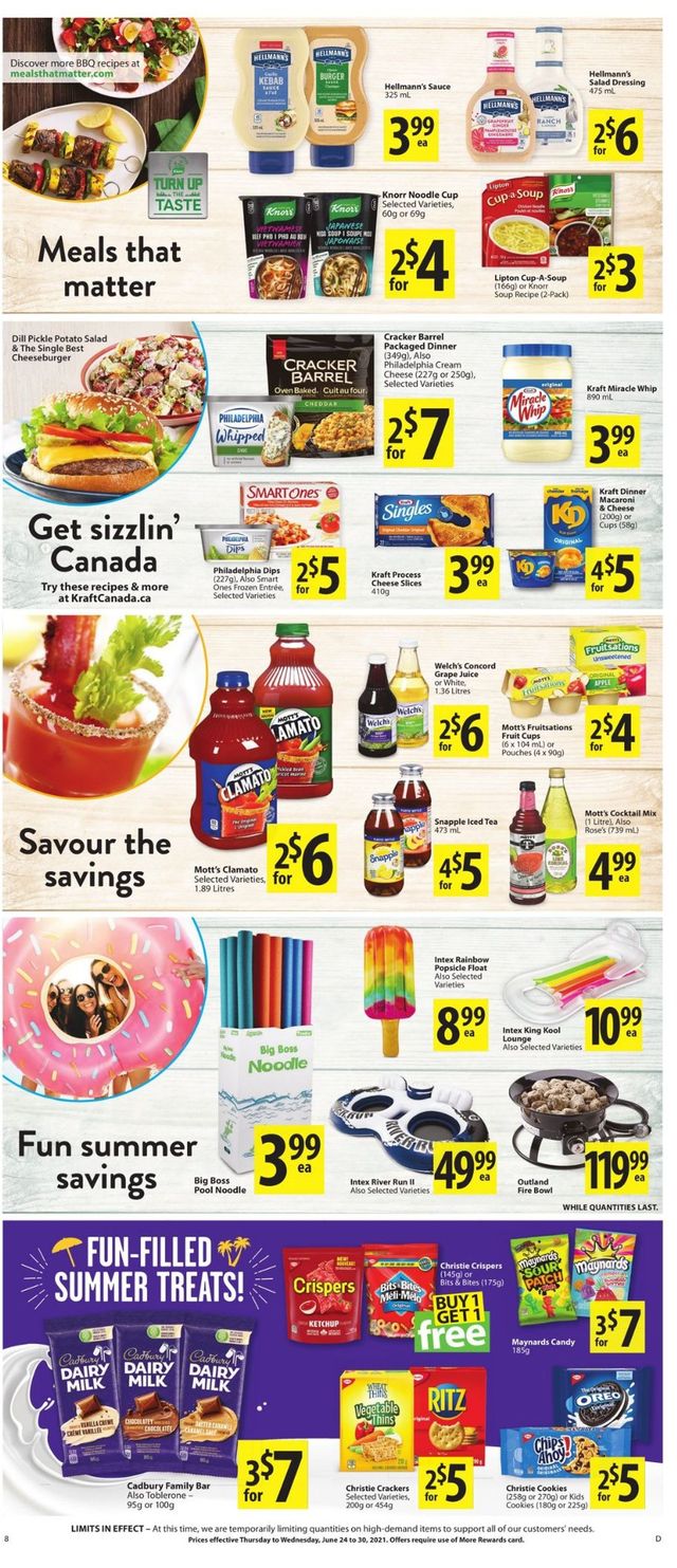 Save-On-Foods Flyer from 06/24/2021
