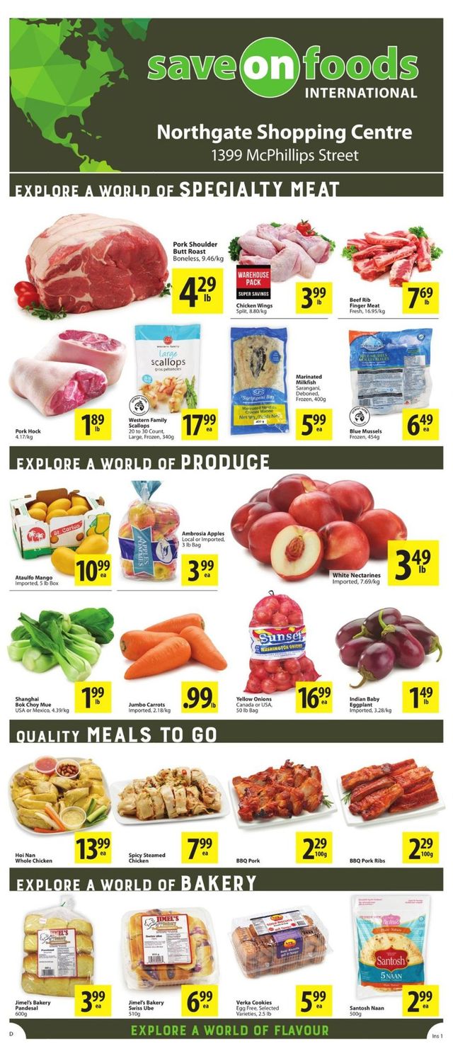 Save-On-Foods Flyer from 07/15/2021